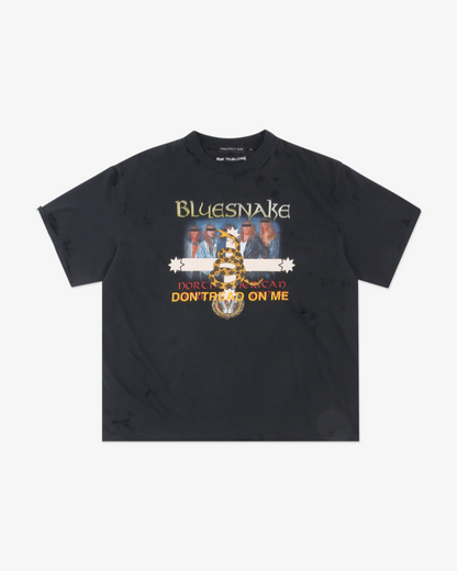 Blue Snake Washed T-Shirt